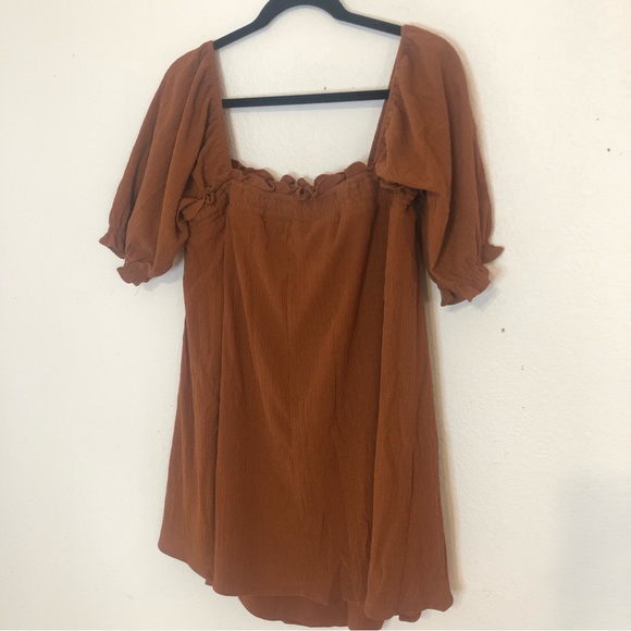NWOT - Burnt Orange Dress - Picture 4 of 5